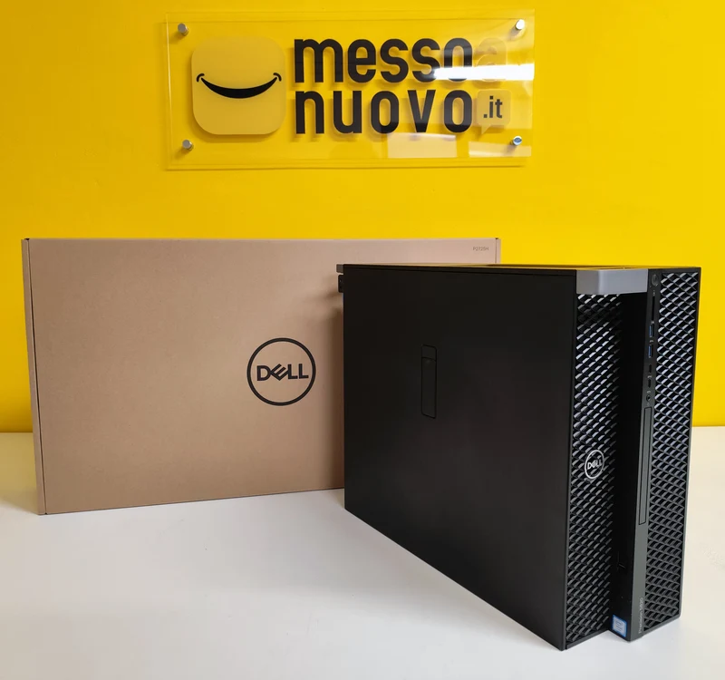 Bundle Dell Precision 5820 con Monitor 27" Nuovo | Intel Xeon W-2123 | Ram 32GB | SSD 1TB | Nvidia Quadro RTX 4000 8GB | FreeDOS