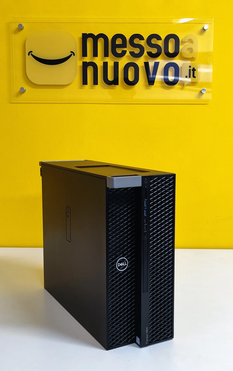 Bundle Dell Precision 5820 con Monitor 27" Nuovo | Intel Xeon W-2123 | Ram 32GB | SSD 1TB | Nvidia Quadro RTX 4000 8GB | FreeDOS