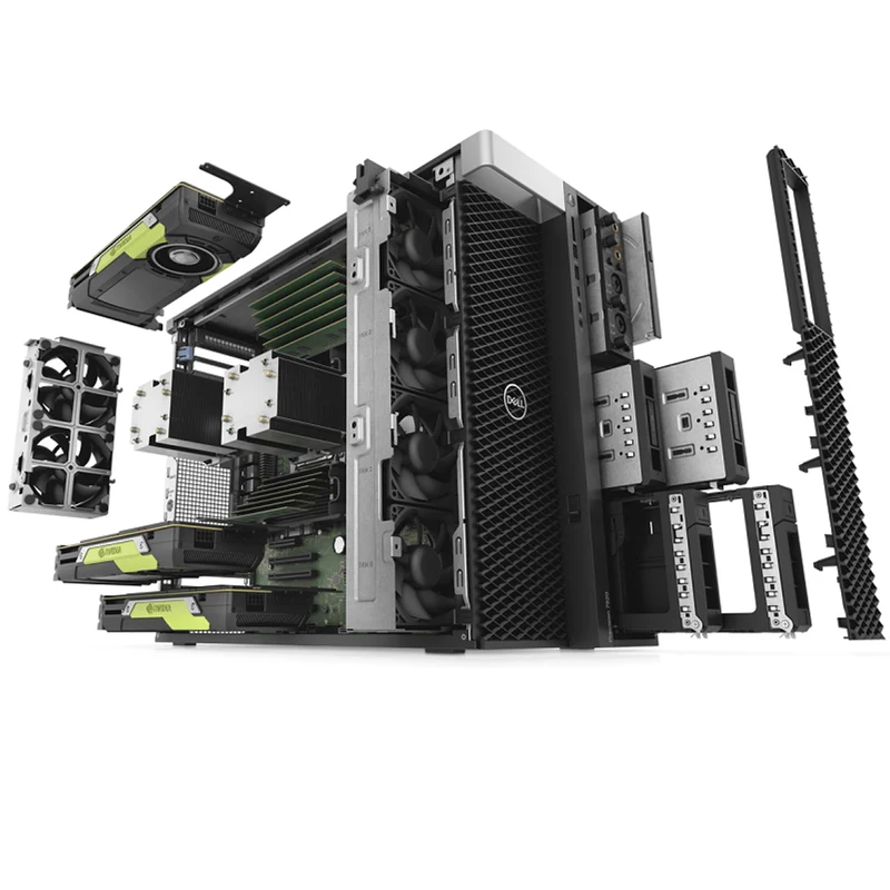 Dell Precision 7920 Workstation Tower | 2x Intel Xeon Gold 6230 | Ram 32GB | SSD 2TB + 3TB HDD | Nvidia Quadro RTX 4000 8GB FreeDOS