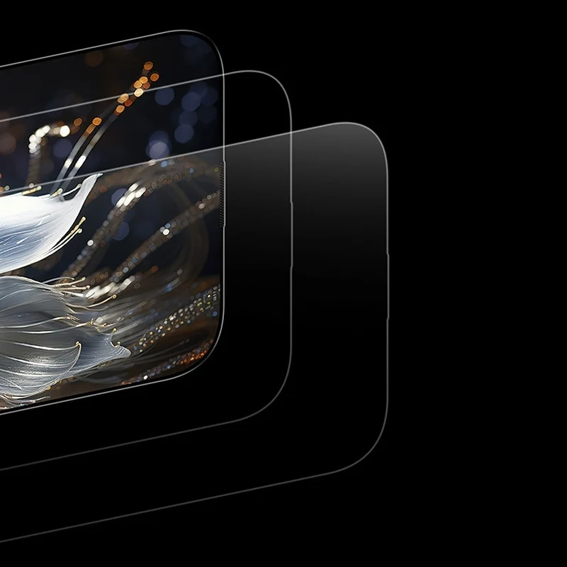 Displayschutzglas für iPhone 17 Pro Max, Benks Glass Warrior 2.0 AR-EZFita, Schwarzer Rahmen