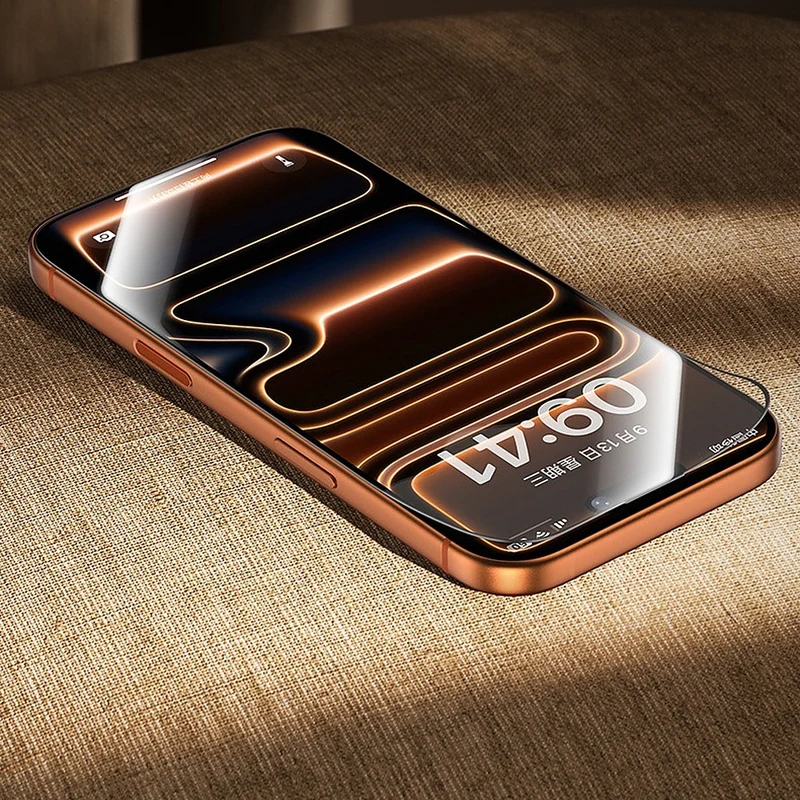 Displayschutzglas für iPhone 17 Pro, Benks Glass Warrior 2.0 AR-EZFita, Schwarzer Rahmen