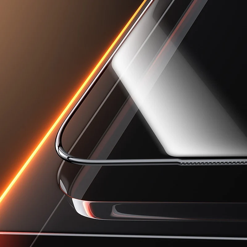 Displayschutzglas für iPhone 17 Pro, Benks Glass Warrior 2.0 AR-EZFita, Schwarzer Rahmen
