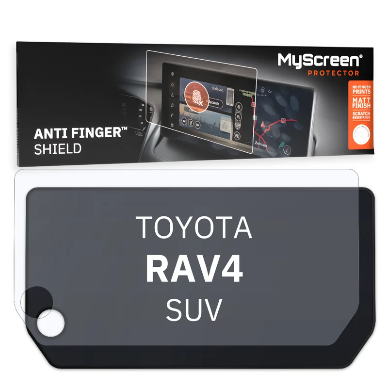 Autofolie für das Hauptdisplay, MyScreen Anti Finger Shield für Toyota RAV4 (Comfort) V (2022-2026), matt