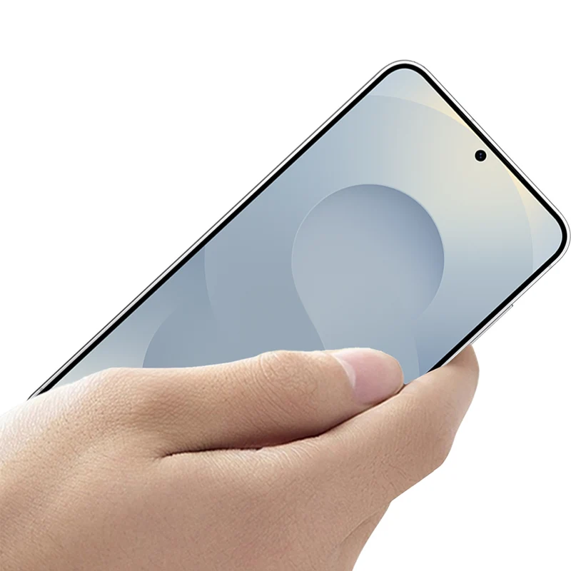 Gehärtetes Glas für Samsung Galaxy S25 Plus, Mocolo TG+ Full Glue, Schwarzer Rahmen