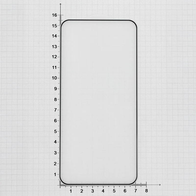 Gehärtetes Glas für Samsung Galaxy S25 Plus, Mocolo TG+ Full Glue, Schwarzer Rahmen