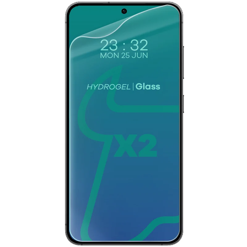 Hydrogel Folie für Display und Rückseite, Galaxy S24, Bizon Film Hydrogel Pack, 2 Stück