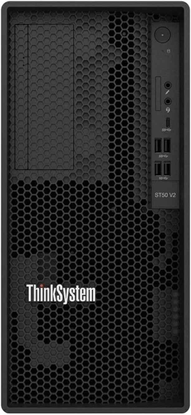 Lenovo ThinkSystem ST50 V2 Server Tower | Intel Xeon E-2324G | 2x1TB SSD | Windows Server 2025