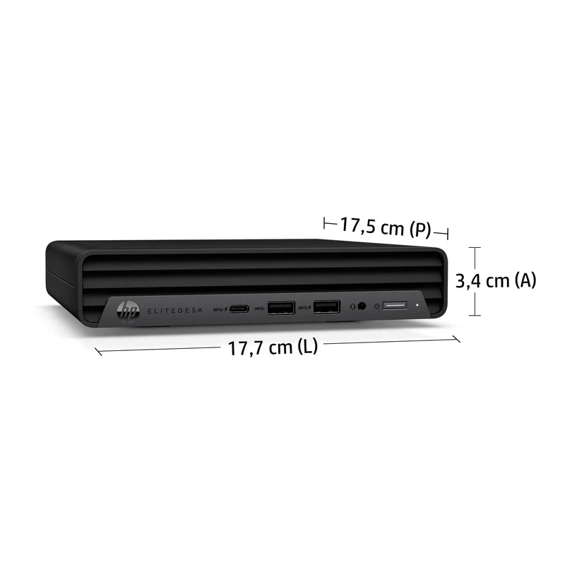 HP EliteDesk 400 G6 Mini PC | Intel Core i5-10500T | FreeDOS - Potenza in un formato compatto