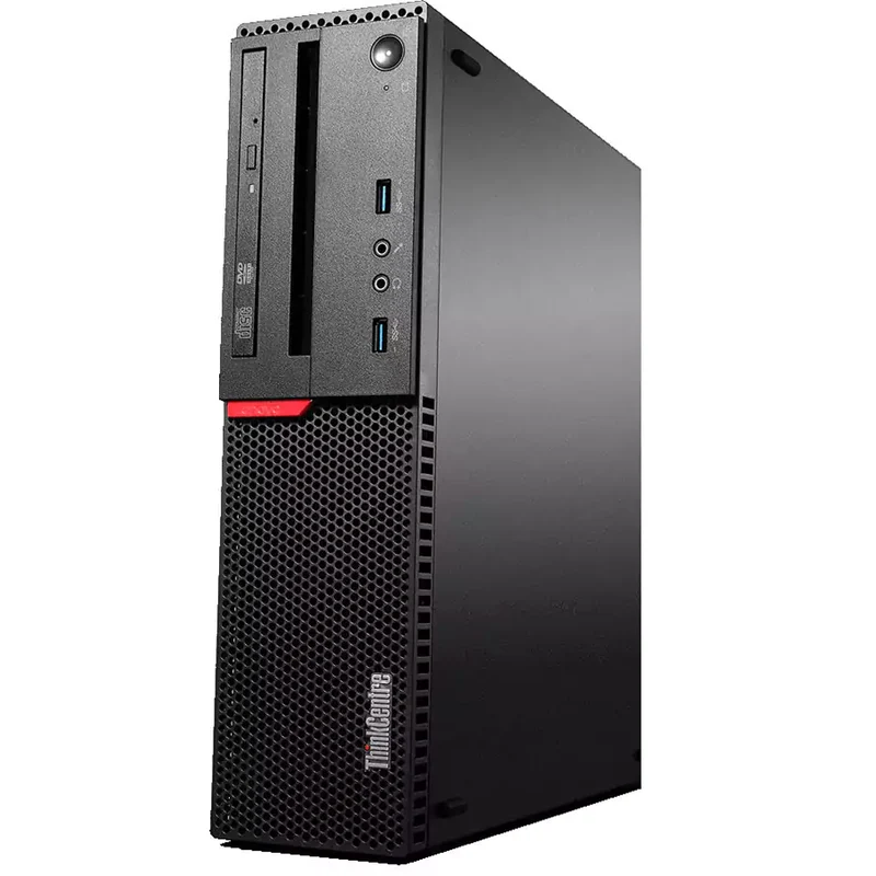 Bundle Lenovo ThinkCentre M710s PC Ricondizionato SFF | Intel Core Sesta Gen | Windows 11 Pro Microsoft Office 2021 2x Monitor Lenovo ThinkVision T24i-10 IPS 24″ Full HD Kit Mouse e tastiera
