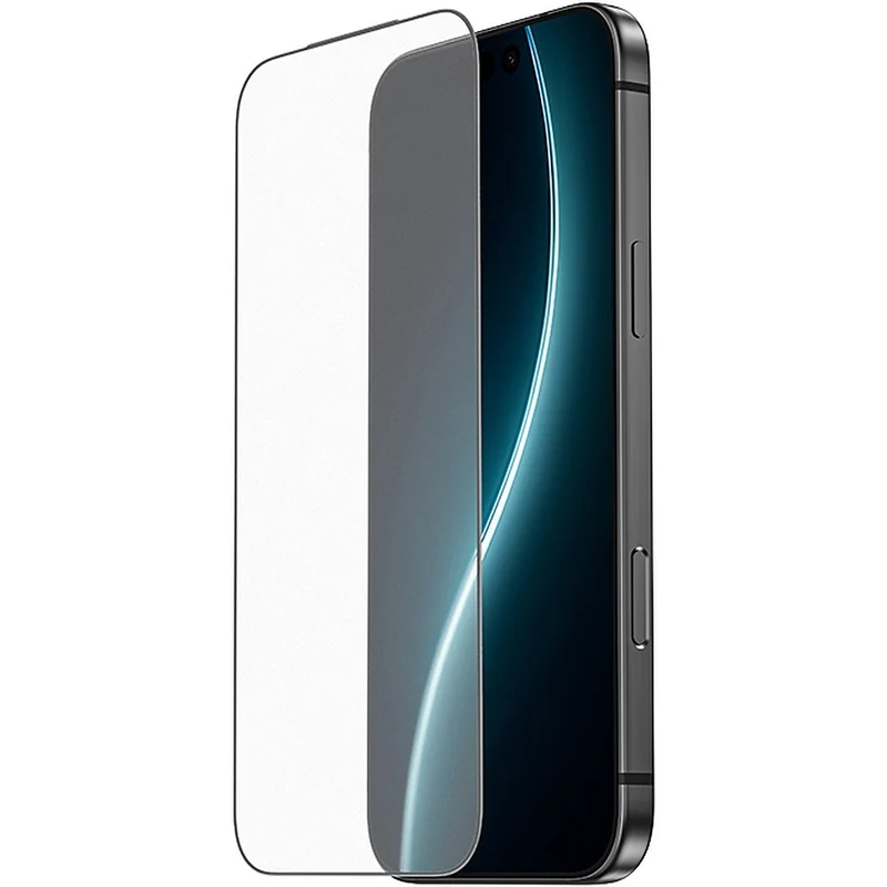 Displayschutzglas für iPhone 17 Pro Max, Benks Joy Touch Matte, Schwarzer Rahmen