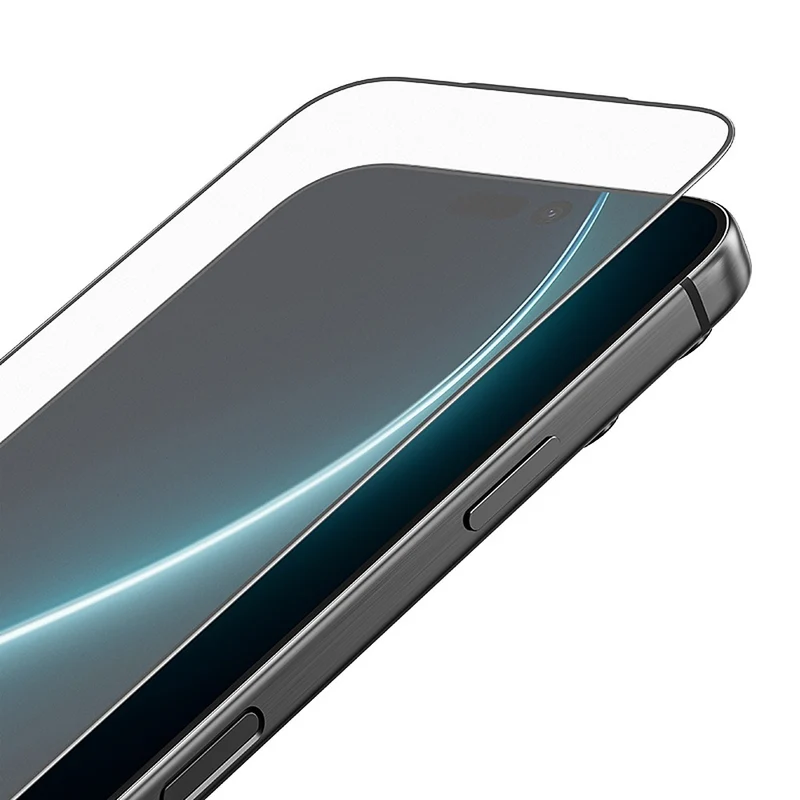 Displayschutzglas für iPhone 17 Pro, Benks Joy Touch Matte, Schwarzer Rahmen
