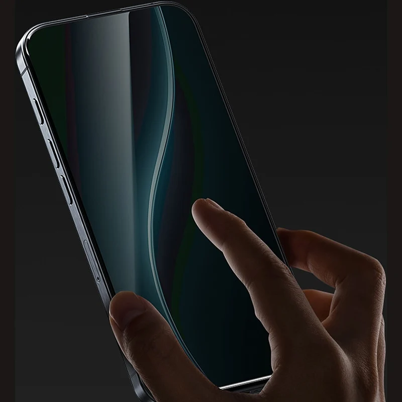 Displayschutzglas für iPhone 17 Pro, Benks Joy Touch Matte, Schwarzer Rahmen