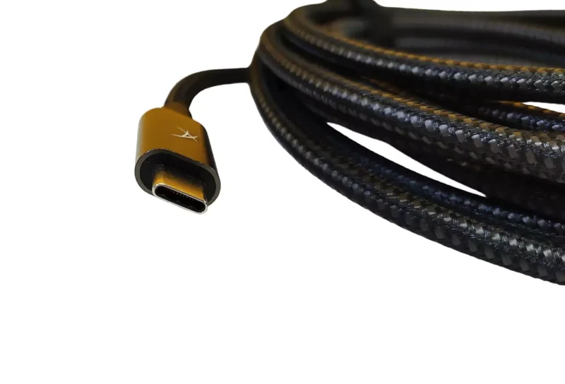 Cavo estensione USB Type-C prolunga USB-C 2/3m ST0891 Thunderbot 3 Cavo di ricarica rapida 3A Sincronizzazione di Audio e Video 4K