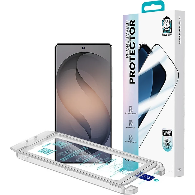 Displayschutzglas für Galaxy S26 Ultra, Benks Ultra Shield HD, Schwarzer Rahmen