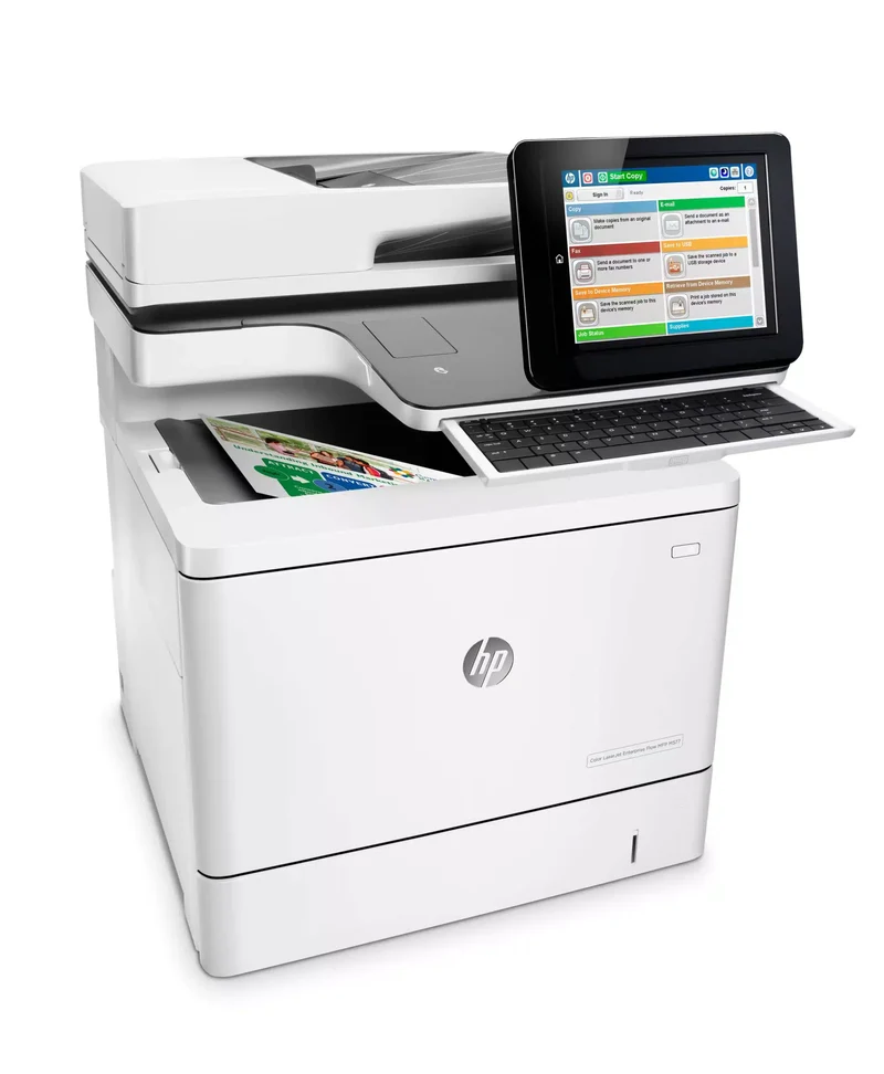 HP Color LaserJet Managed MFP M577M Multifunzione Laser a colori A4 600 DPI 38ppm Duplex Fronte/Retro automatico Rete