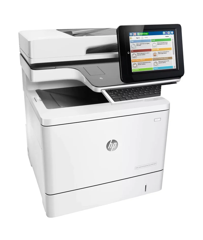 HP Color LaserJet Managed MFP M577M Multifunzione Laser a colori A4 600 DPI 38ppm Duplex Fronte/Retro automatico Rete