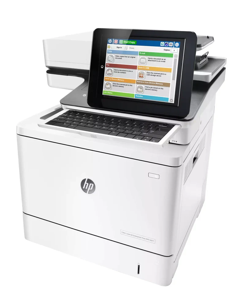 HP Color LaserJet Managed MFP M577M Multifunzione Laser a colori A4 600 DPI 38ppm Duplex Fronte/Retro automatico Rete