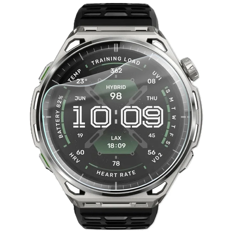 Schutzfolie für den Bildschirm für Amazfit Balance 3, Bizon Watch HydroFlex, 3 Stück