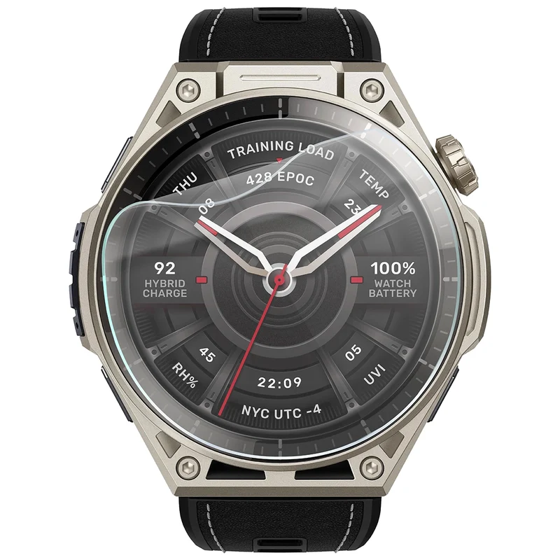 Schutzfolie für den Bildschirm für Amazfit Balance Ultra, Bizon Watch HydroFlex, 3 Stück