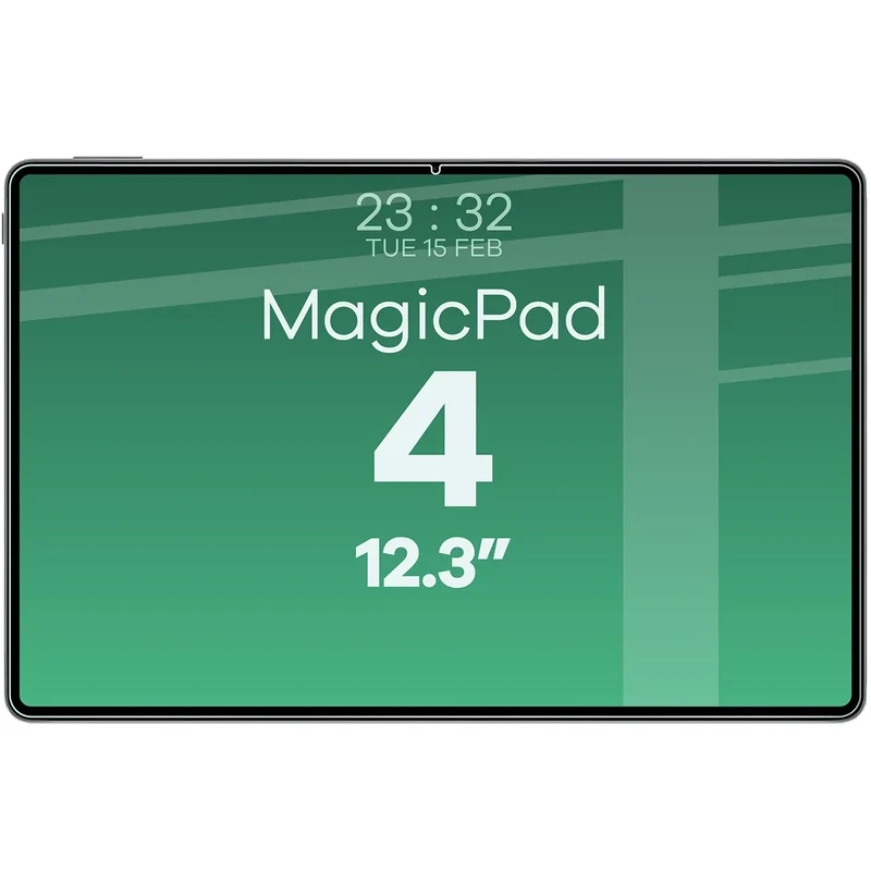 Gehärtetes Glas für Honor MagicPad 4, Bizon Tab Glass Clear Duo, 2 Stück