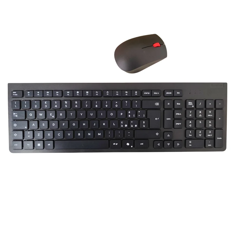 Kit Tastiera e mouse Lenovo Gen2 Wireless Italiana