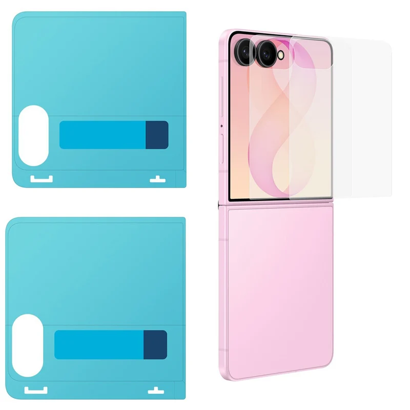 Schutzfolie für Samsung Galaxy Z Flip 8, Anti-Reflecting Protective Film, 2er-Set