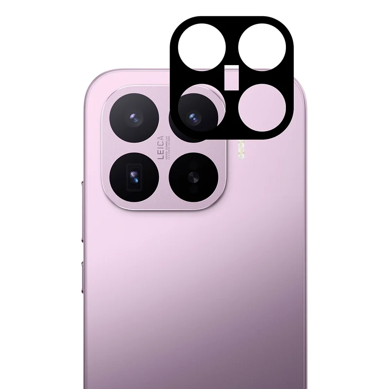 Gehärtetes Glas - 3 Stück + Kameraschutz für Xiaomi 17T, Bizon Glass Clear Pack