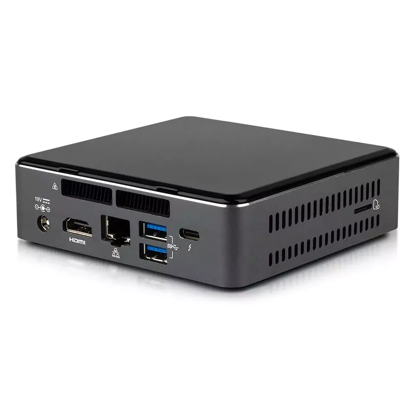 Intel NUC Mini PC | Intel Core i5-7260U 2.2Ghz | Ram 16Gb | WiFi Bluetooth Windows 11 Pro NUC7I5BNK Il mini PC più venduto