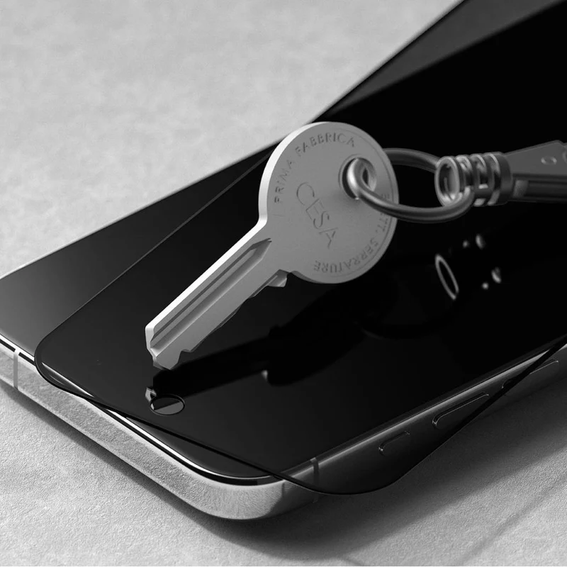 Gehärtetes Glas mit Privatschutzfilter Ringke Tempered Glass Privacy für iPhone 15 Pro Max