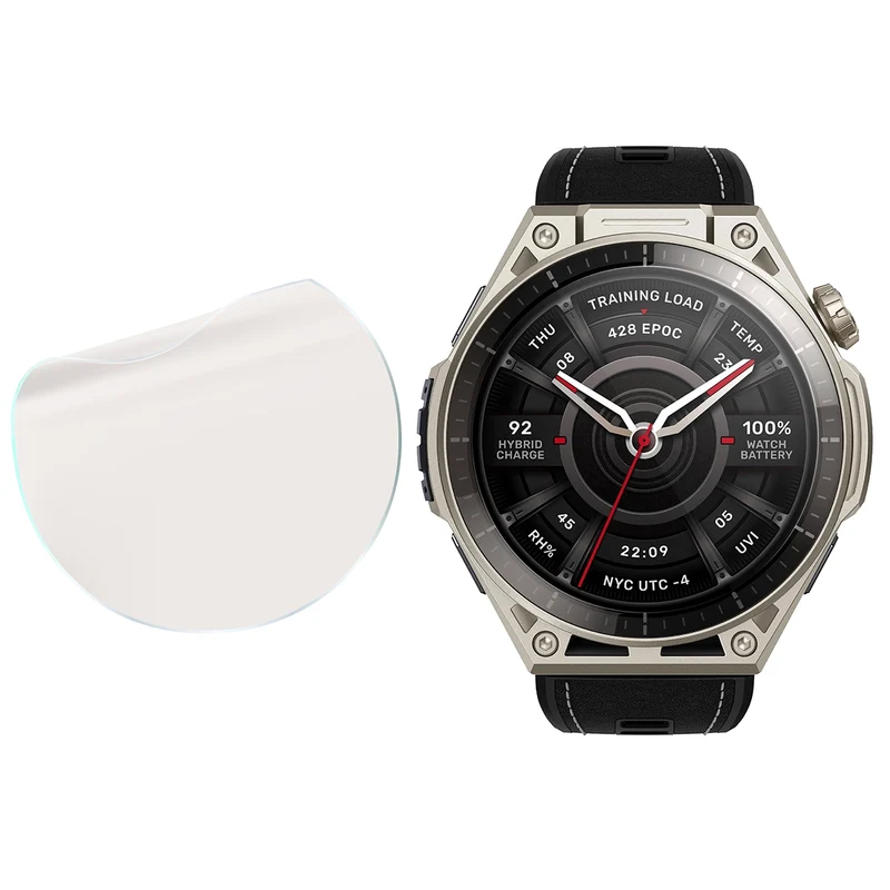 Matte Folie für Amazfit Balance Ultra, Bizon Watch Film Matte Duo, 2 Stück