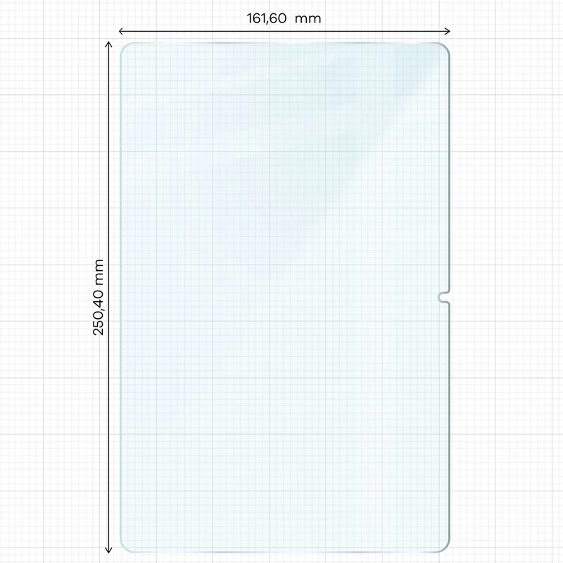 Gehärtetes Glas für Lenovo Idea Tab 11, Bizon Tab Glass Clear Duo, 2 Stück