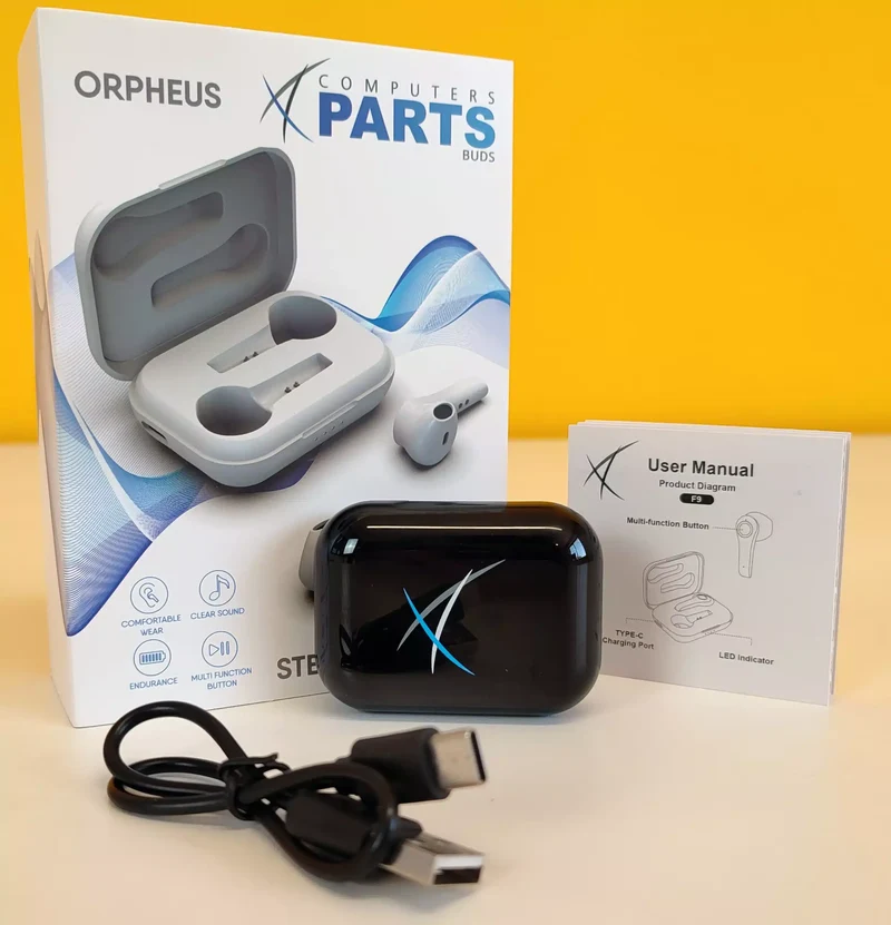 Orpheus Auricolari Wireless Stereo Bluetooth Cuffie Ascolta la tua musica preferita in alta qualità e senza fili