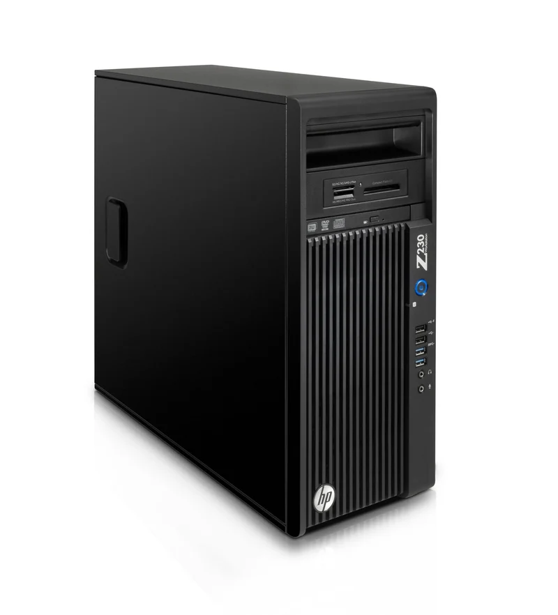 Workstation HP Z230 Tower | Intel Xeon E3-1240V3 3.4Ghz | Ram 8Gb | SSD 256Gb + 500 | Nvidia Quadro 600 | Windows 10 Pro La workstation ideale per ambienti di produzione