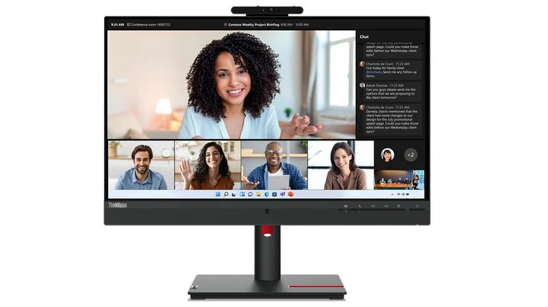 Ts Thinkvision T24Mv-30 23.8Fhd Ips Eth Wcam+Speak