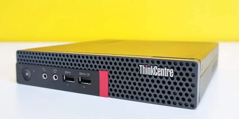 Lenovo ThinkCentre M910x Tiny Mini PC | Intel Core i3-6100 3.7Ghz | Ram 8GB | 16 GB | SSD NVME 256Gb | AMD RX 460 4Gb 4x Display Port | Windows 11 Pro | Gaming e Cad