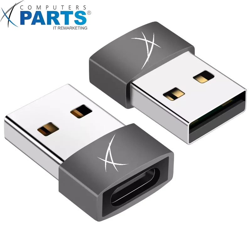 Adapters coppia di adattatori USB-A/USB Type-C Collega tutti i tuoi dispositivi a qualsiasi supporto Ricarica e trasferimento dati fino a 10Gb/s