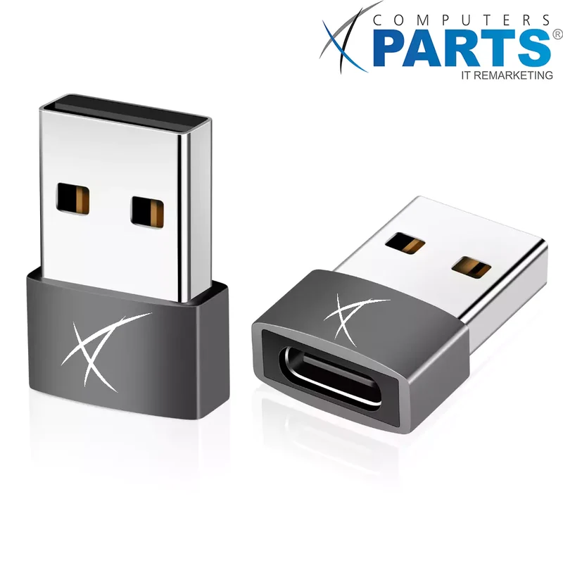 Adapters coppia di adattatori USB-A/USB Type-C Collega tutti i tuoi dispositivi a qualsiasi supporto Ricarica e trasferimento dati fino a 10Gb/s