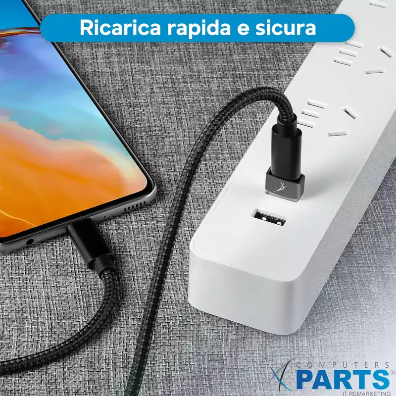 Adapters coppia di adattatori USB-A/USB Type-C Collega tutti i tuoi dispositivi a qualsiasi supporto Ricarica e trasferimento dati fino a 10Gb/s
