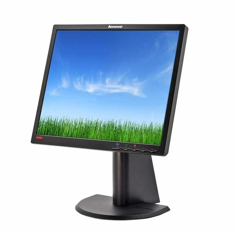 Lenovo L193PC Monitor LCD 19″ Pollici 1280×1024 Pixel Contrasto 1000:1 VGA DVI Attacco Vesa Perfetto per il tuo ufficio