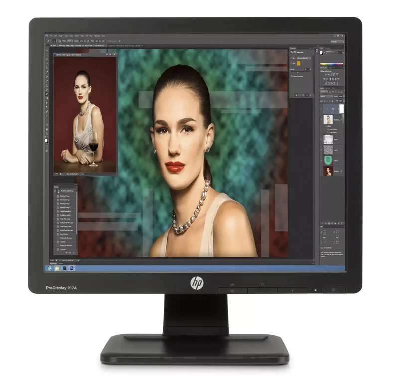 HP ProDisplay P17A Monitor LED TN 17″ Pollici 1280×1024 Pixel Tempo di risposta 5ms Luminosità 250cd/m2 Contrasto 1000:1 VGA