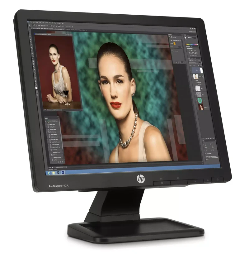 HP ProDisplay P17A Monitor LED TN 17″ Pollici 1280×1024 Pixel Tempo di risposta 5ms Luminosità 250cd/m2 Contrasto 1000:1 VGA
