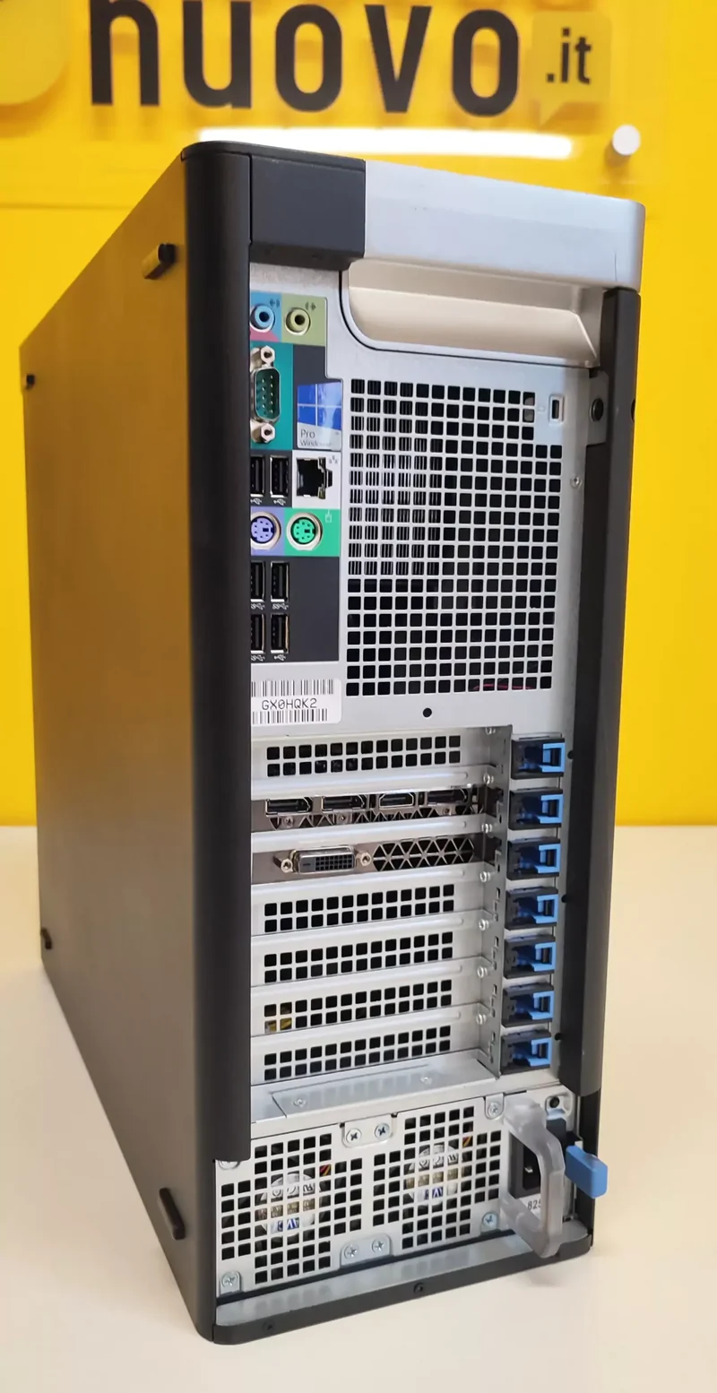 DELL Precision Tower 7810 Workstation | 2x Intel Core Xeon E5-2620 2Ghz | 128Gb Ram | SSD 1Tb + 3Tb | Nvidia GTX 1080 | Windows 11 Pro