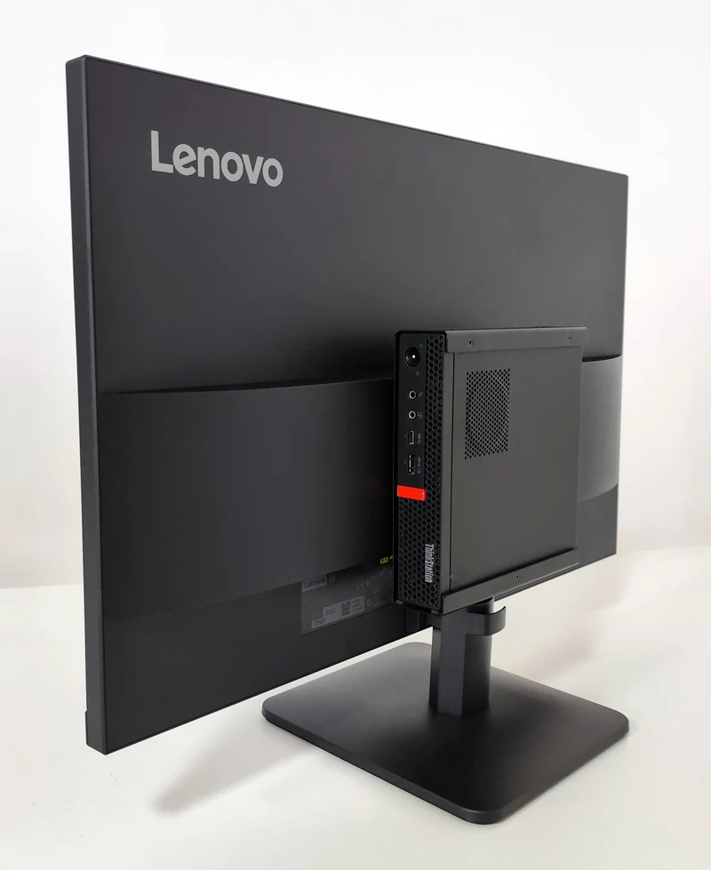 Lenovo All In One 27" FullHD con Mini PC ThinkCentre | Intel Core Ottava GEN | FreeDOS