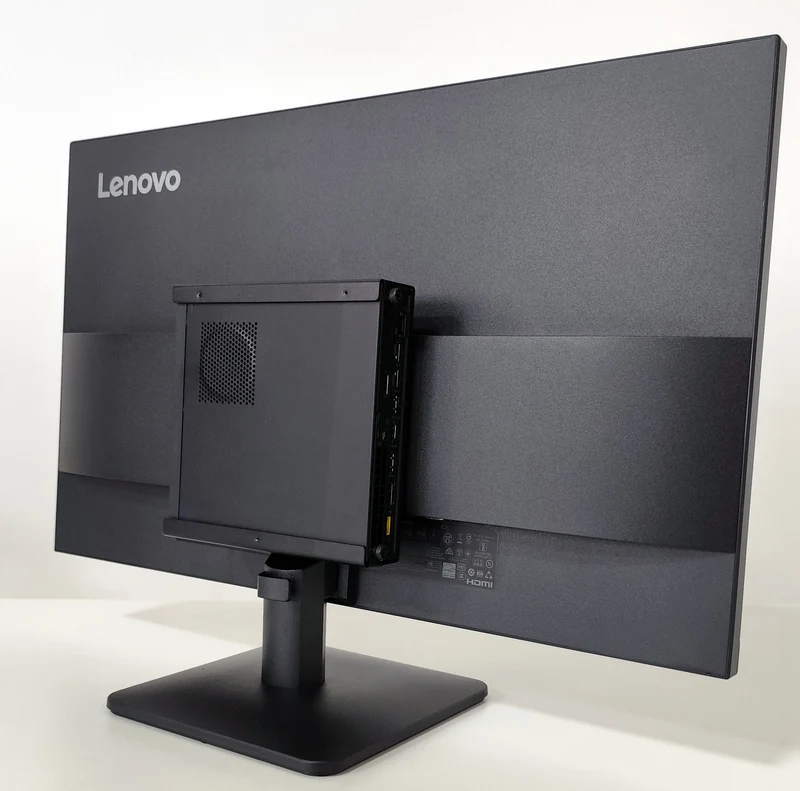 Lenovo All In One 27" FullHD con Mini PC ThinkCentre | Intel Core Ottava GEN | FreeDOS