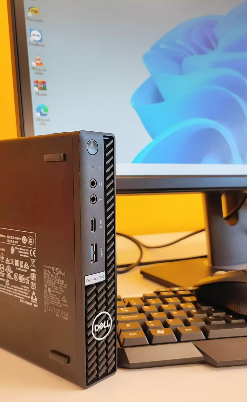 Bundle DELL OptiPlex 7080 MFF Mini PC | Intel i5-10500T 6Cores | Ram 16Gb | SSD 512Gb | Windows 11 Pro Monitor DELL UltraSharp U2913WM LED IPS 29″ 2560×1080 Pixel FullHD 21:9 Kit Mouse e tastiera Wireless
