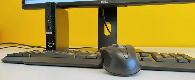 Bundle DELL OptiPlex 7080 MFF Mini PC | Intel i5-10500T 6Cores | Ram 16Gb | SSD 512Gb | Windows 11 Pro Monitor DELL UltraSharp U2913WM LED IPS 29″ 2560×1080 Pixel FullHD 21:9 Kit Mouse e tastiera Wireless