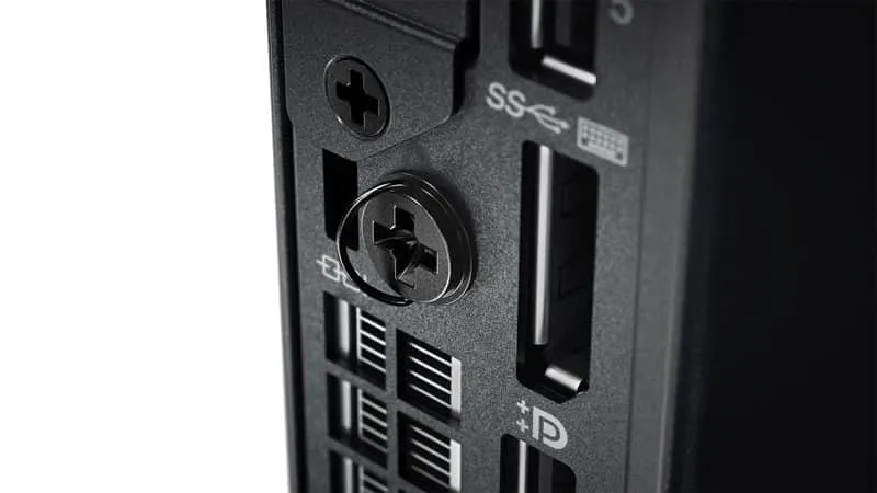 Lenovo ThinkCentre M910x Tiny Mini PC | Intel Core i5-6500T 2.5Ghz | Ram 8GB | SSD NVME 256Gb | AMD RX 460 4Gb 4x Display Port | Windows 11 Pro