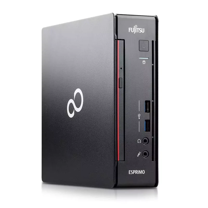 Fujitsu Esprimo Q556/2 Mini PC Ricondizionato | Intel Core i5-7500T 2.7Ghz | DVI Display Port Windows 11 Pro Compatto Prestante perfetto per qualsiasi uso USB-C WiFi Bluetooth