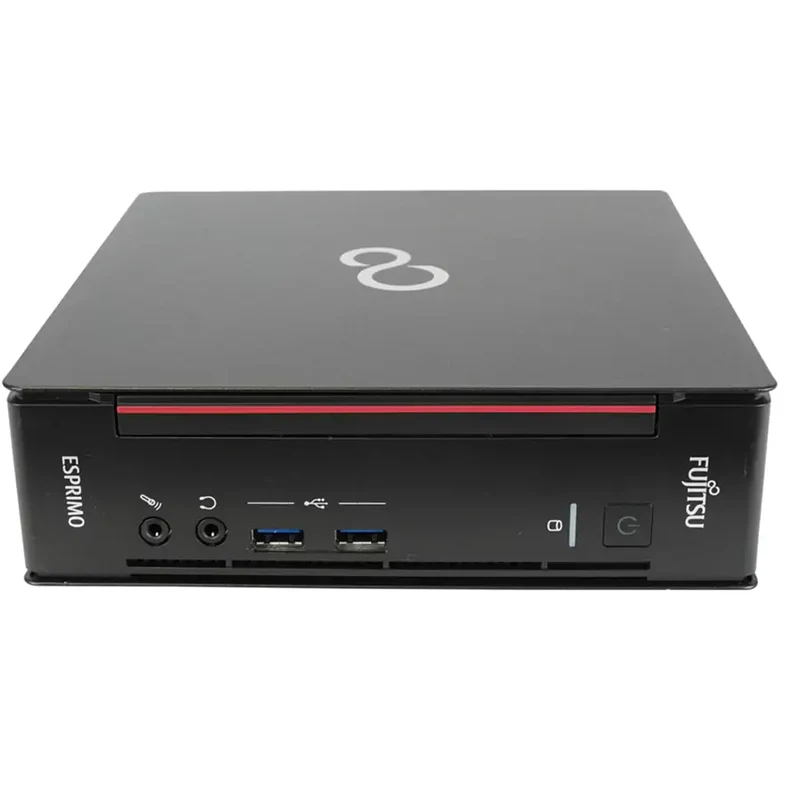 Fujitsu Esprimo Q556/2 Mini PC Ricondizionato | Intel Core i5-7500T 2.7Ghz | DVI Display Port Windows 11 Pro Compatto Prestante perfetto per qualsiasi uso USB-C WiFi Bluetooth
