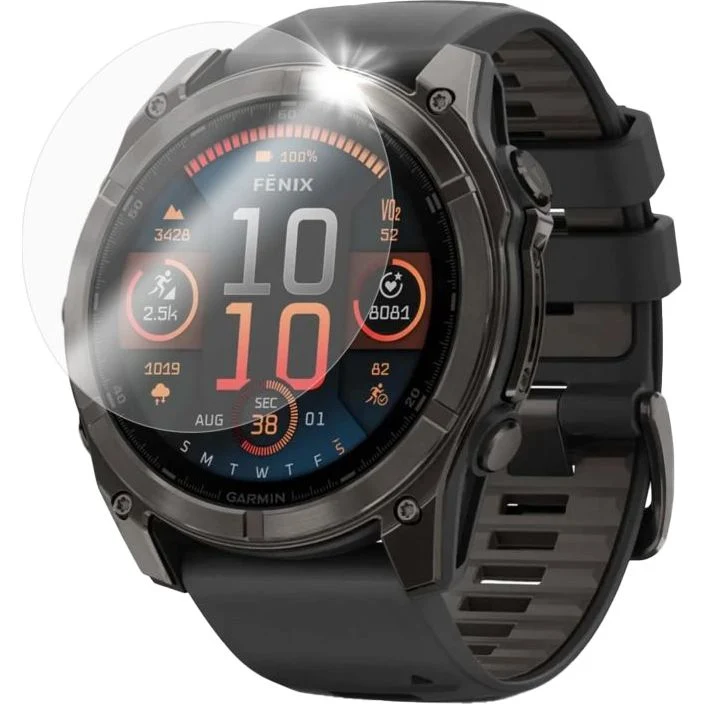 Gehärtetes Glas für Garmin Fenix 8 51mm, FIXED Smartwatch Tempered Glass, 2 Stücke